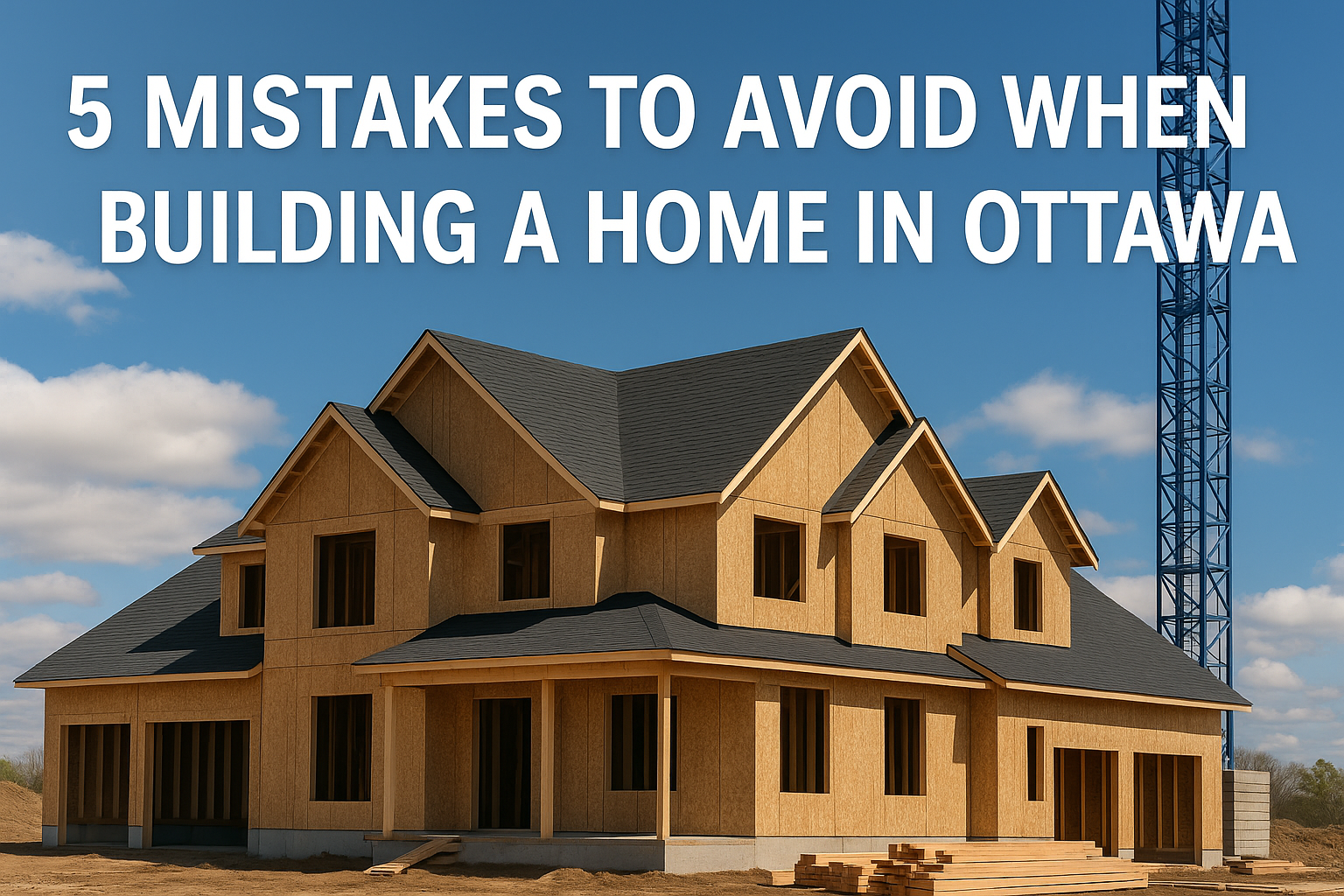 5 mistakes to avoid when building a home in ottawa
